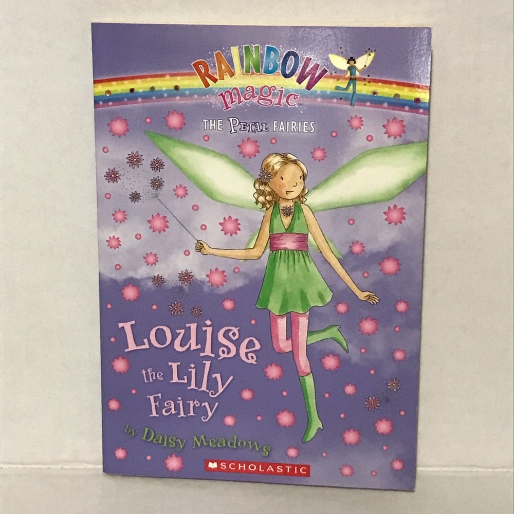 💛$2💛 Louise the Lily Fairy - Rainbow Magic book the Petal fairies